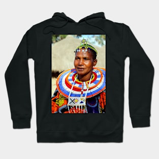 Maasai (or Masai) Woman, East Africa Hoodie